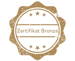Zertifikat Gold